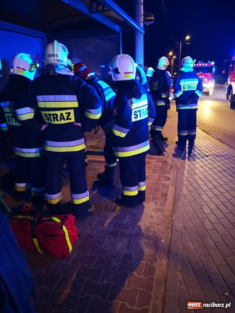 Zdjęcie w galerii na portalu naszraciborz.pl: W Budziskach samochód uderzył w ogrodzenie. Raport raciborskich strażaków wiadomości z regionu