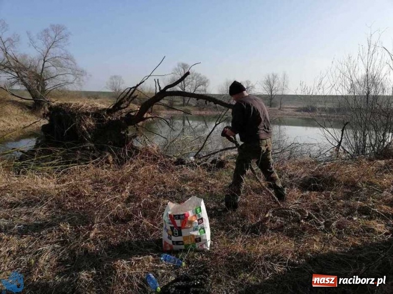 Zdjęcie w galerii na portalu naszraciborz.pl: Łowisko Łęg zostało posprzątane wiadomości z regionu