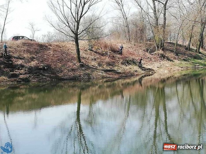 Zdjęcie w galerii na portalu naszraciborz.pl: Łowisko Łęg zostało posprzątane wiadomości z regionu
