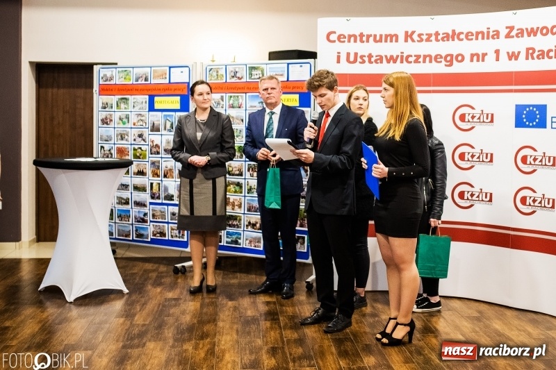 Zdjęcie w galerii na portalu naszraciborz.pl: CKZiU numer 1 podsumowało projekt Mobilni i kreatywni na europejskim rynku pracy wiadomości z regionu