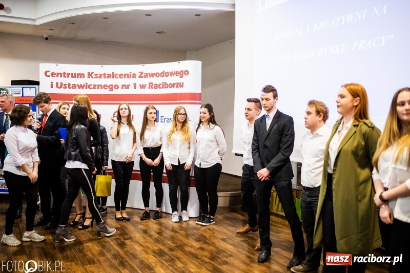 Zdjęcie w galerii na portalu naszraciborz.pl: CKZiU numer 1 podsumowało projekt Mobilni i kreatywni na europejskim rynku pracy wiadomości z regionu