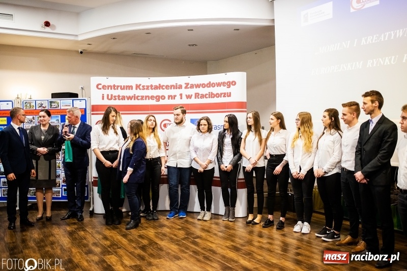 Zdjęcie w galerii na portalu naszraciborz.pl: CKZiU numer 1 podsumowało projekt Mobilni i kreatywni na europejskim rynku pracy wiadomości z regionu