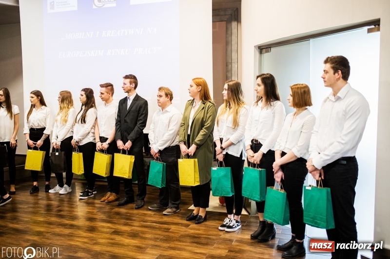 Zdjęcie w galerii na portalu naszraciborz.pl: CKZiU numer 1 podsumowało projekt Mobilni i kreatywni na europejskim rynku pracy wiadomości z regionu
