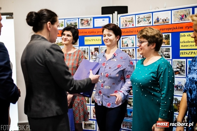 Zdjęcie w galerii na portalu naszraciborz.pl: CKZiU numer 1 podsumowało projekt Mobilni i kreatywni na europejskim rynku pracy wiadomości z regionu