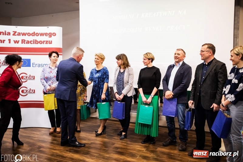 Zdjęcie w galerii na portalu naszraciborz.pl: CKZiU numer 1 podsumowało projekt Mobilni i kreatywni na europejskim rynku pracy wiadomości z regionu
