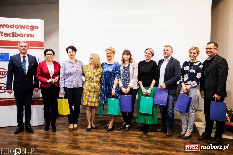Zdjęcie w galerii na portalu naszraciborz.pl: CKZiU numer 1 podsumowało projekt Mobilni i kreatywni na europejskim rynku pracy wiadomości z regionu