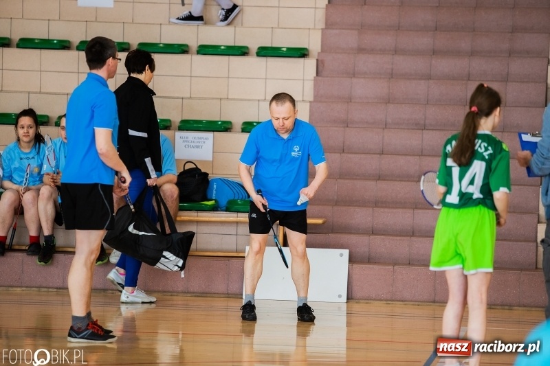 Zdjęcie w galerii na portalu naszraciborz.pl: 17. edycja Śląskiego Turnieju Badmintona Olimpiad Specjalnych wiadomości z regionu