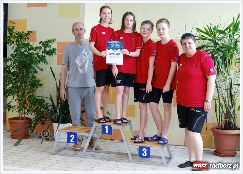 Zdjęcie w galerii na portalu naszraciborz.pl: Dobra passa pływaków z SP 15  wiadomości z regionu