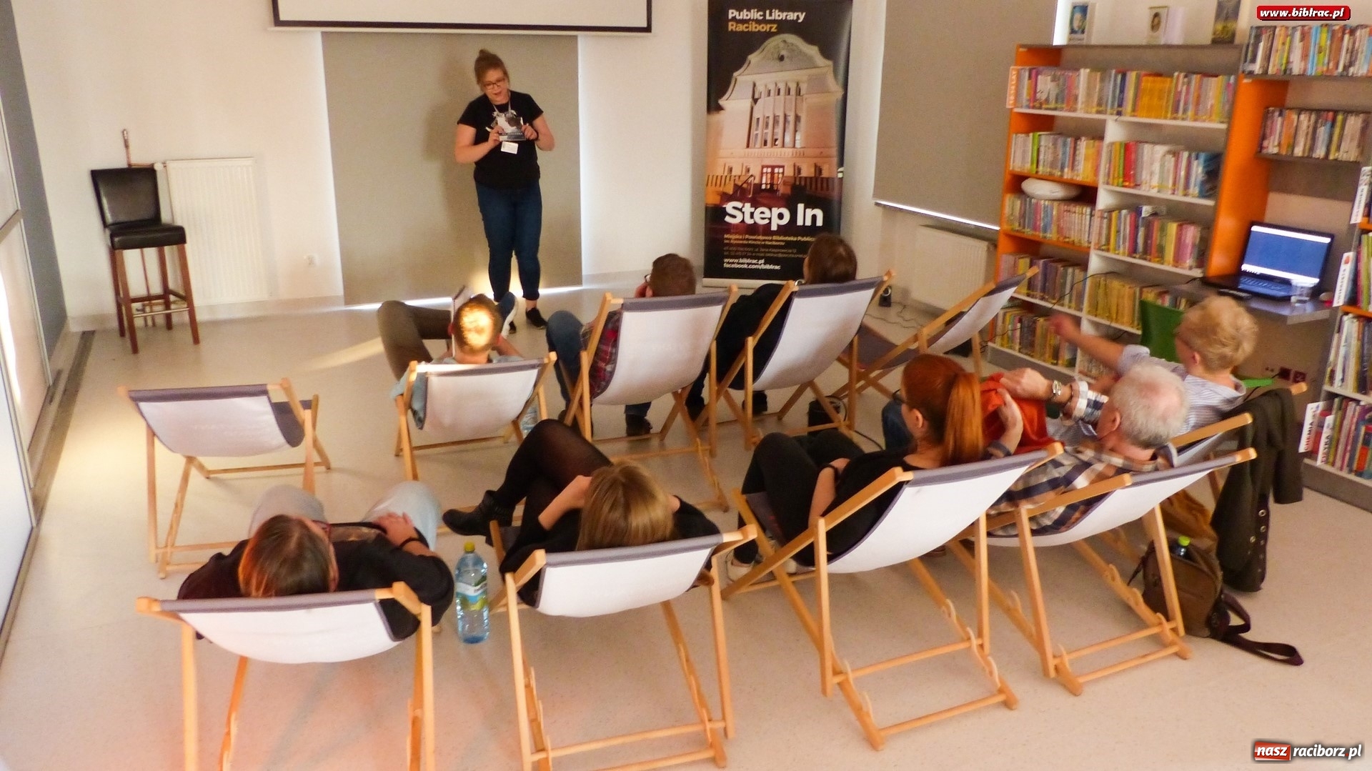 Zdjęcie w galerii na portalu naszraciborz.pl: Fantastycznie, oscarowo i filmowo w raciborskiej bibliotece wiadomości z regionu