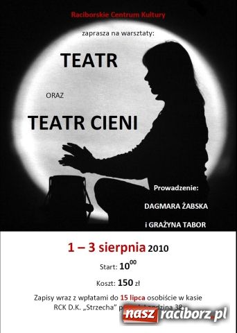 Zdjęcie w galerii na portalu naszraciborz.pl: Warsztaty Teatr oraz Teatr Cieni wiadomości z regionu
