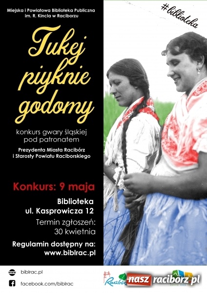 Zdjęcie w galerii na portalu naszraciborz.pl: Tukej piyknie godomy! Konkurs Gwary Śląskiej w raciborskiej bibliotece wiadomości z regionu