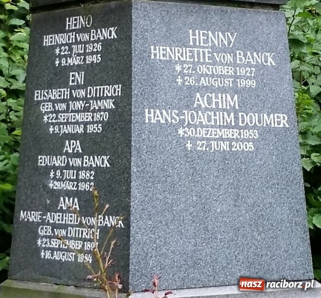 Zdjęcie w galerii na portalu naszraciborz.pl: Ostatnie lata rodziny von Banck w Wojnowicach  wiadomości z regionu