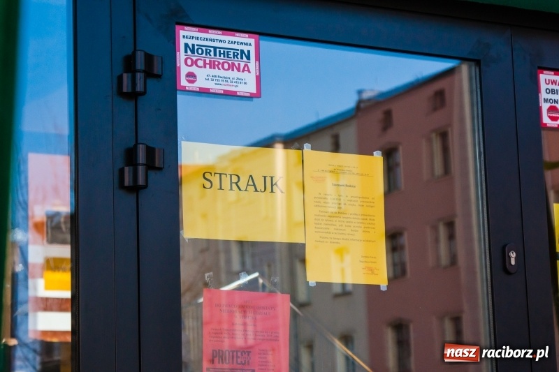 Zdjęcie w galerii na portalu naszraciborz.pl: Komunikat Urzędu Miasta po pierwszym dniu strajku  wiadomości z regionu