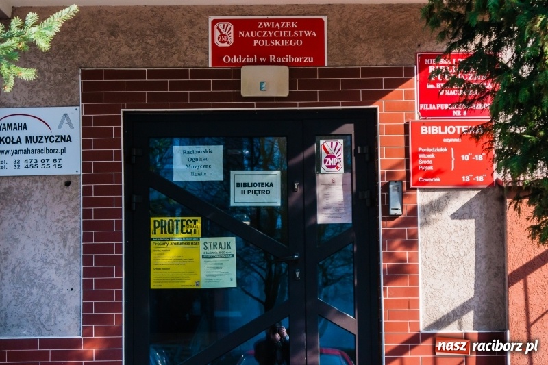 Zdjęcie w galerii na portalu naszraciborz.pl: Komunikat Urzędu Miasta po pierwszym dniu strajku  wiadomości z regionu