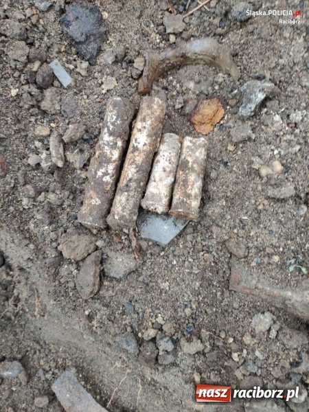 Zdjęcie w galerii na portalu naszraciborz.pl: Podwójne niebezpieczne znalezisko w Pietrowicach Wielkich wiadomości z regionu