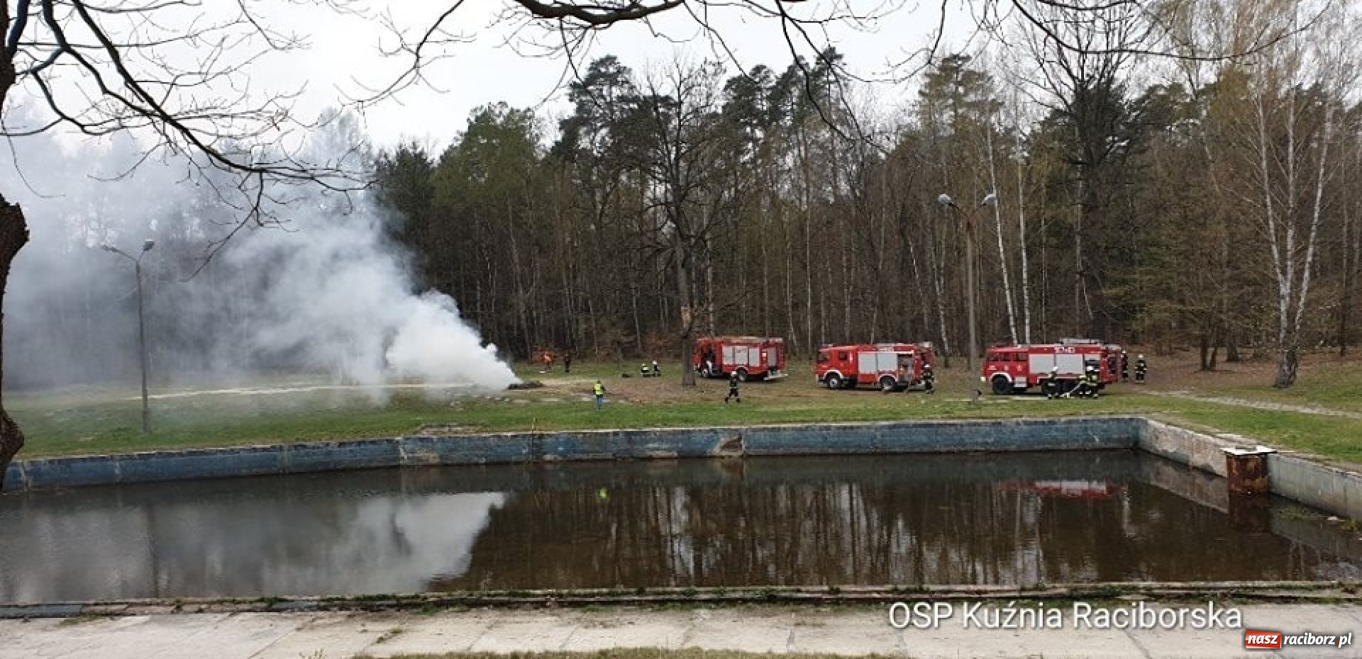 Zdjęcie w galerii na portalu naszraciborz.pl: Strażackie ćwiczenia OSP gminy Kuźnia Raciborska w Rudach wiadomości z regionu