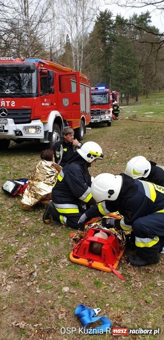 Zdjęcie w galerii na portalu naszraciborz.pl: Strażackie ćwiczenia OSP gminy Kuźnia Raciborska w Rudach wiadomości z regionu