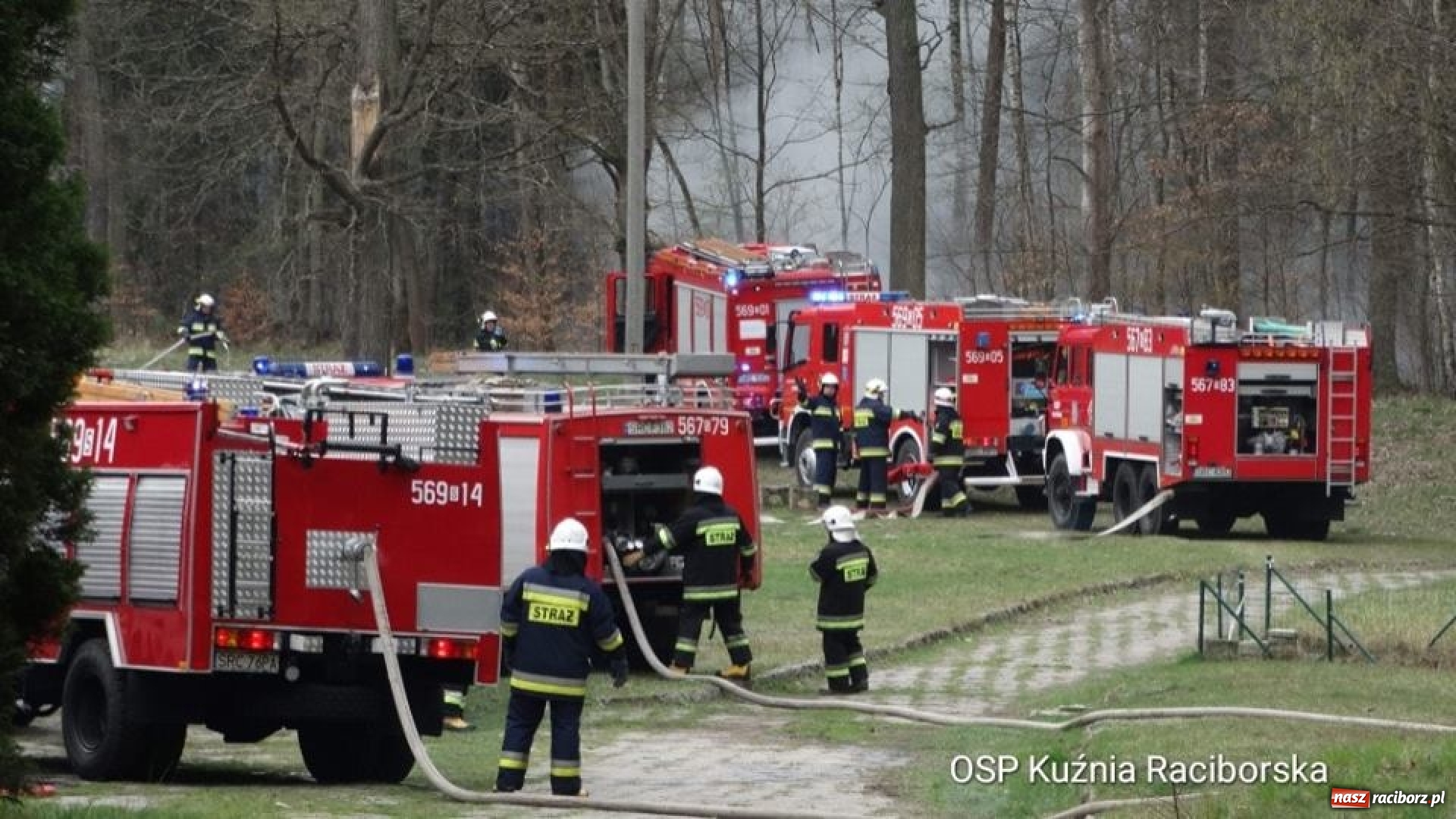 Zdjęcie w galerii na portalu naszraciborz.pl: Strażackie ćwiczenia OSP gminy Kuźnia Raciborska w Rudach wiadomości z regionu