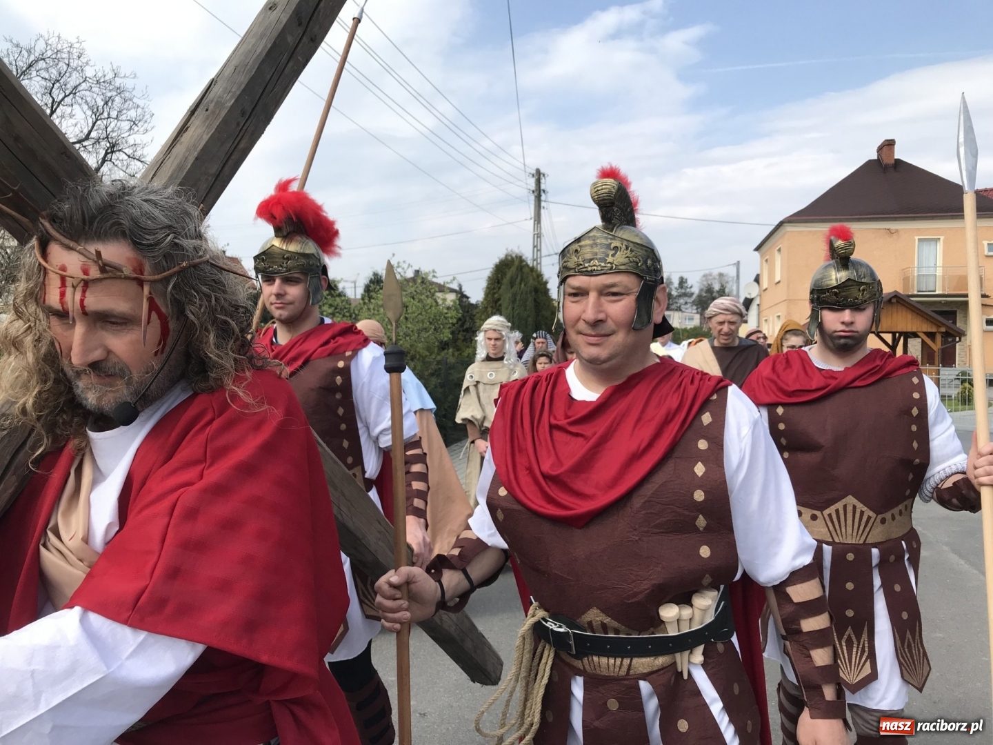Zdjęcie w galerii na portalu naszraciborz.pl: Misterium Męki Pańskiej w Krzyżanowicach [FOTO i WIDEO]  wiadomości z regionu
