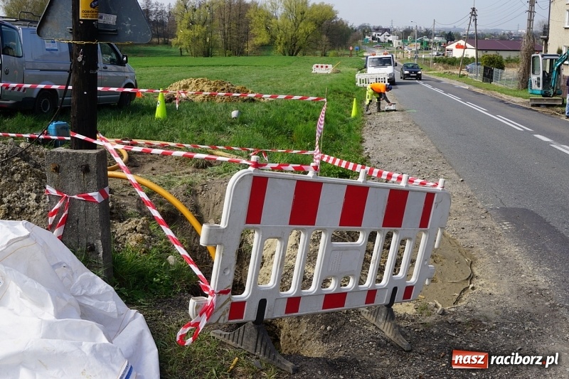 Zdjęcie w galerii na portalu naszraciborz.pl: W Markowicach trwa rozbudowa sieci gazowniczej  wiadomości z regionu