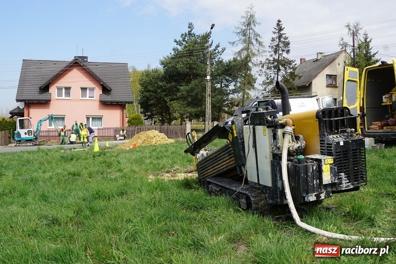 Zdjęcie w galerii na portalu naszraciborz.pl: W Markowicach trwa rozbudowa sieci gazowniczej  wiadomości z regionu