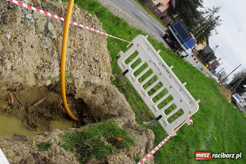Zdjęcie w galerii na portalu naszraciborz.pl: W Markowicach trwa rozbudowa sieci gazowniczej  wiadomości z regionu
