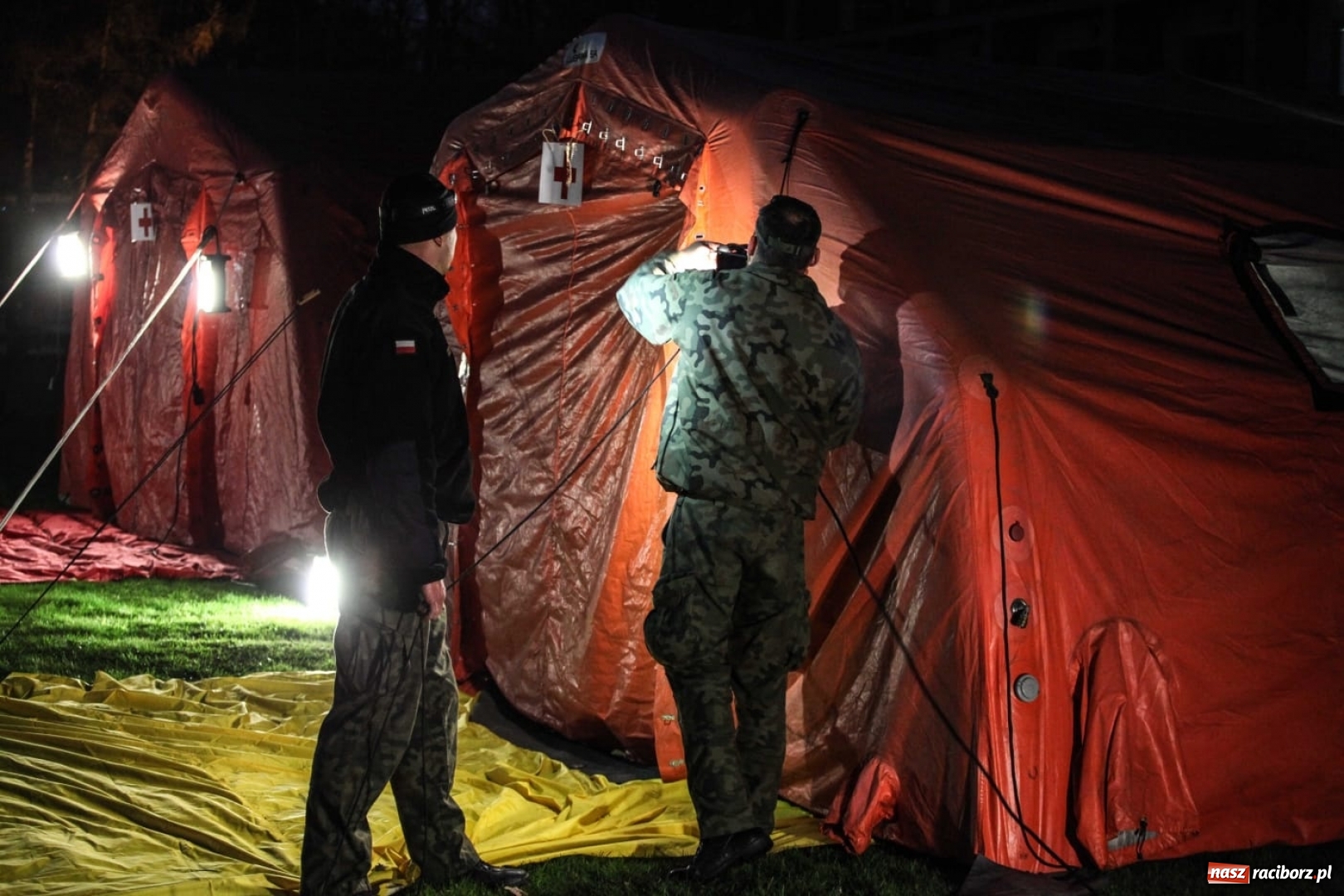 Zdjęcie w galerii na portalu naszraciborz.pl: Strażacy z Polski i Czech oraz Terytorialsi po ćwiczeniach #WASAR wiadomości z regionu