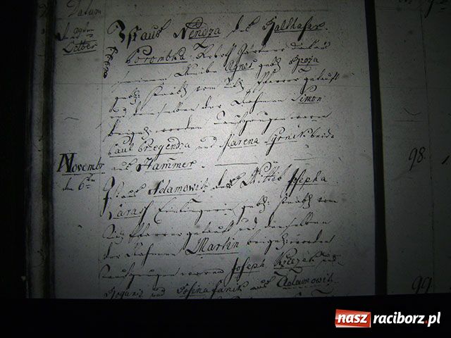 Zdjęcie w galerii na portalu naszraciborz.pl: Księga chrztów parafii Markowice - 1801 wiadomości z regionu