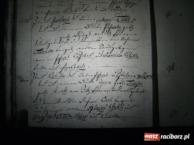 Zdjęcie w galerii na portalu naszraciborz.pl: Księga chrztów parafii Markowice - 1801 wiadomości z regionu