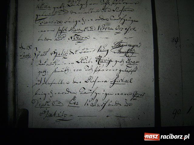 Zdjęcie w galerii na portalu naszraciborz.pl: Księga chrztów parafii Markowice - 1801 wiadomości z regionu