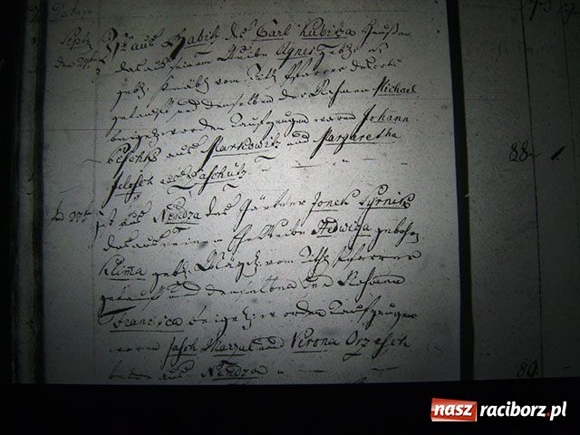 Zdjęcie w galerii na portalu naszraciborz.pl: Księga chrztów parafii Markowice - 1801 wiadomości z regionu