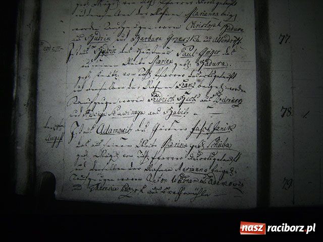 Zdjęcie w galerii na portalu naszraciborz.pl: Księga chrztów parafii Markowice - 1801 wiadomości z regionu