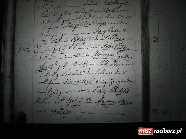 Zdjęcie w galerii na portalu naszraciborz.pl: Księga chrztów parafii Markowice - 1801 wiadomości z regionu