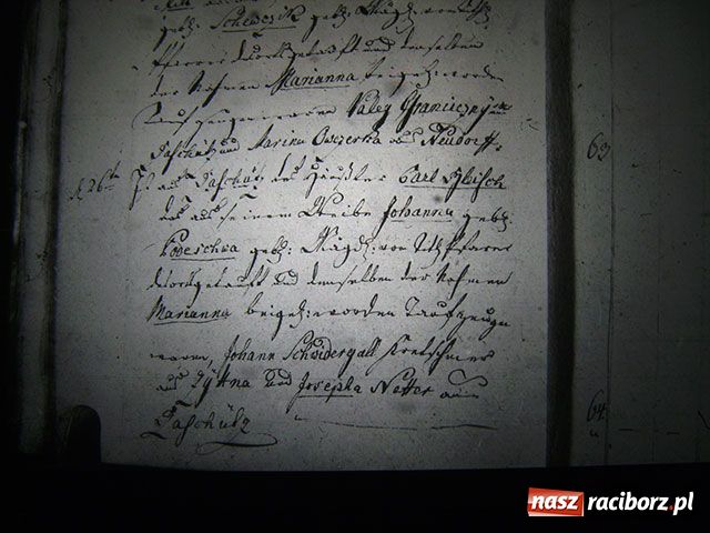 Zdjęcie w galerii na portalu naszraciborz.pl: Księga chrztów parafii Markowice - 1801 wiadomości z regionu