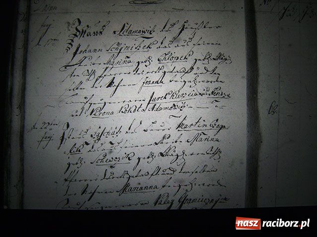 Zdjęcie w galerii na portalu naszraciborz.pl: Księga chrztów parafii Markowice - 1801 wiadomości z regionu