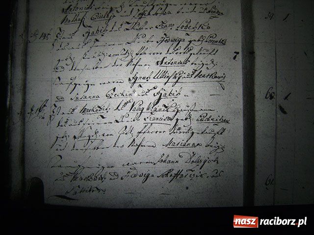 Zdjęcie w galerii na portalu naszraciborz.pl: Księga chrztów parafii Markowice - 1801 wiadomości z regionu