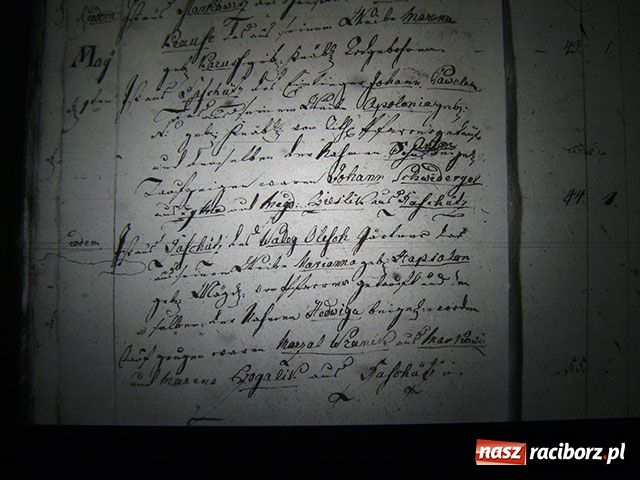 Zdjęcie w galerii na portalu naszraciborz.pl: Księga chrztów parafii Markowice - 1801 wiadomości z regionu