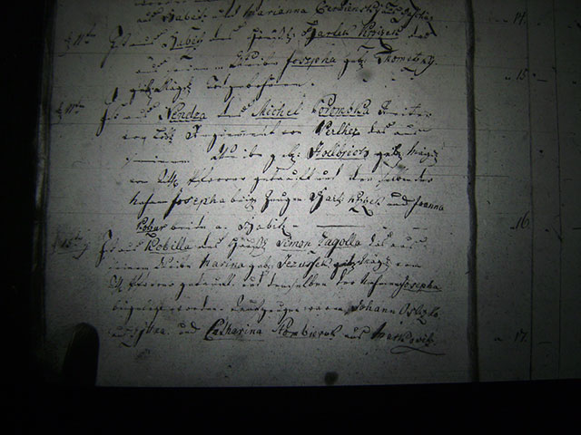 Zdjęcie w galerii na portalu naszraciborz.pl: Księga chrztów parafii Markowice - 1801 wiadomości z regionu