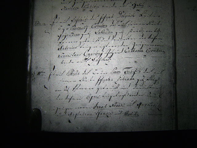 Zdjęcie w galerii na portalu naszraciborz.pl: Księga chrztów parafii Markowice - 1801 wiadomości z regionu