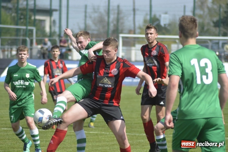 Zdjęcie w galerii na portalu naszraciborz.pl: Klasa okręgowa. Już byli w zagrodzie, witali się z gąską... wiadomości z regionu