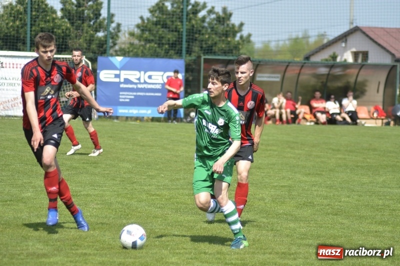 Zdjęcie w galerii na portalu naszraciborz.pl: Klasa okręgowa. Już byli w zagrodzie, witali się z gąską... wiadomości z regionu