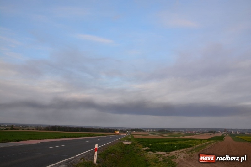 Zdjęcie w galerii na portalu naszraciborz.pl: Słup czarnego dymu nad lasami raciborskimi. Przemieszcza się przez nasz powiat [FOTO i WIDEO] wiadomości z regionu