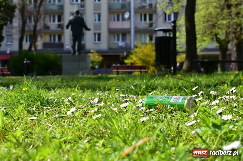 Zdjęcie w galerii na portalu naszraciborz.pl: Fontanny, poidełka, strumyk i kolorowe światła. Park im. Miasta Roth przyszłości  wiadomości z regionu