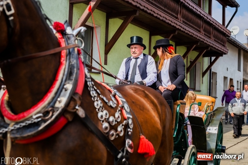 Zdjęcie w galerii na portalu naszraciborz.pl: Procesja w Sudole. Groźny upadek na początek wyścigów [FOTO] wiadomości z regionu