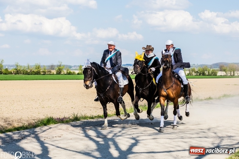 Zdjęcie w galerii na portalu naszraciborz.pl: Procesja w Sudole. Groźny upadek na początek wyścigów [FOTO] wiadomości z regionu