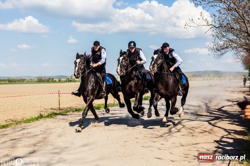 Zdjęcie w galerii na portalu naszraciborz.pl: Procesja w Sudole. Groźny upadek na początek wyścigów [FOTO] wiadomości z regionu