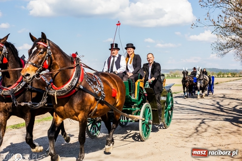Zdjęcie w galerii na portalu naszraciborz.pl: Procesja w Sudole. Groźny upadek na początek wyścigów [FOTO] wiadomości z regionu