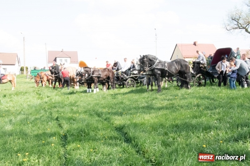 Zdjęcie w galerii na portalu naszraciborz.pl: Konna procesja wielkanocna w Zawadzie Książęcej [FOTO] wiadomości z regionu