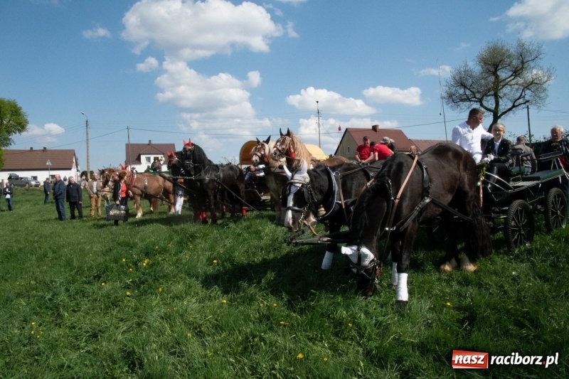 Zdjęcie w galerii na portalu naszraciborz.pl: Konna procesja wielkanocna w Zawadzie Książęcej [FOTO] wiadomości z regionu