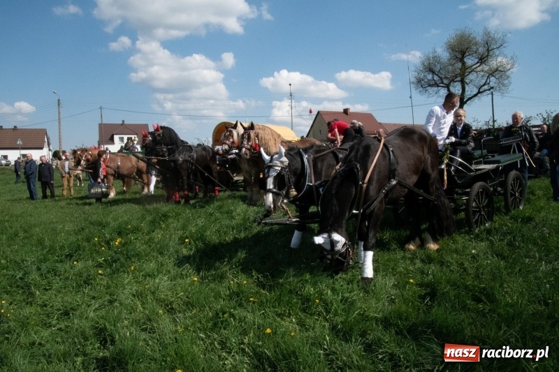 Zdjęcie w galerii na portalu naszraciborz.pl: Konna procesja wielkanocna w Zawadzie Książęcej [FOTO] wiadomości z regionu